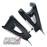 RPM Carbon Fiber Swingarm Covers Protectors for Kawasaki ZX-10R 2016-22