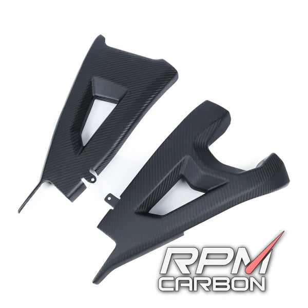 RPM Carbon Fiber Swingarm Covers Protectors for Kawasaki ZX-10R 2016-22