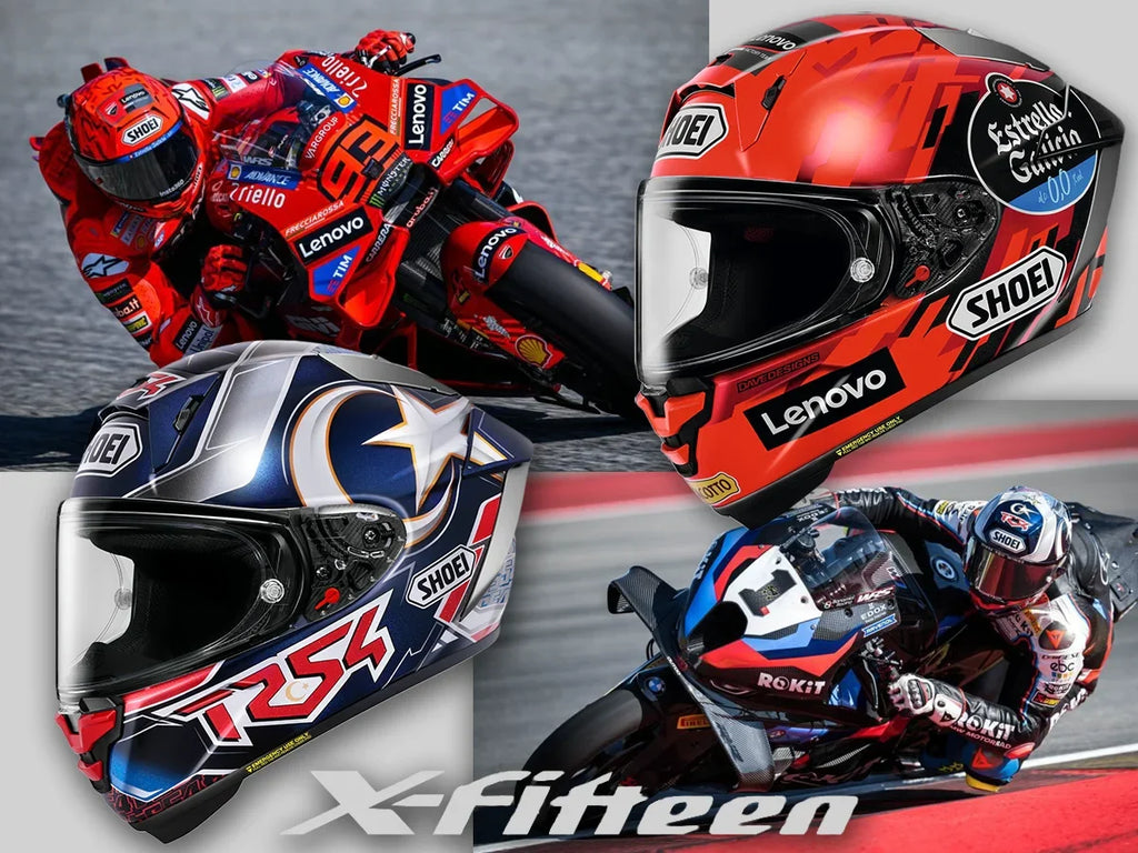 SHOEI X-Fifteen Marquez 9 and X-Fifteen Toprak Now Available for Order in India