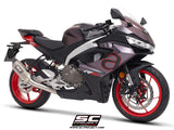 SC Project SC1-S Titanium Full Exhaust System for Aprilia RS 457