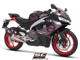 SC Project SC1-S Carbon Fiber Full Exhaust System for Aprilia RS 457