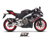 SC Project SC1-S Carbon Fiber Full Exhaust System for Aprilia RS 457