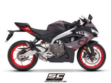 SC Project S1 Stainless Steel Full Exhaust System for Aprilia RS 457