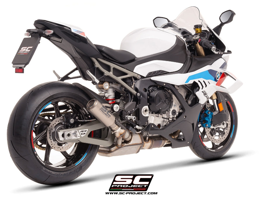 SC Project CR-T Titanium Slip-On Exhaust for BMW S 1000 RR 2025 ...
