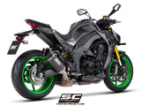 SC Project SC1-R Carbon Fibre Slip-On Exhaust for Kawasaki Z1100