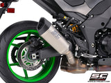 SC Project SC1-R Titanium Slip-On Exhaust for Kawasaki Z1100