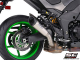 SC Project S1 Titanium Slip-On Exhaust for Kawasaki Z1100