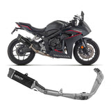 Arrow Indy Race Evo Aluminium Dark Full Exhaust System for Honda CBR 650R