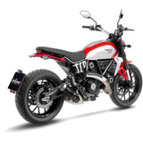 LeoVince LV-10 Black Edition Slip-On Exhaust For Ducati Scrambler Icon