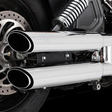 Vance and Hines Twin Slash 3″ Slip-On Exhaust for Indian Scout Bobber