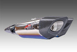 Yoshimura R-11SQ-R Dual Stainless Slip-On Exhaust for Suzuki Hayabusa Gen3