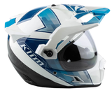 Klim Krios Pro Helmet - Spectrum White - Blue