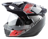 Klim Krios Pro Helmet - Spectrum Black - Fiery Red