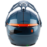 Klim X1 Alpha Helmet - Gloss Concept Petrol - Strike Orange