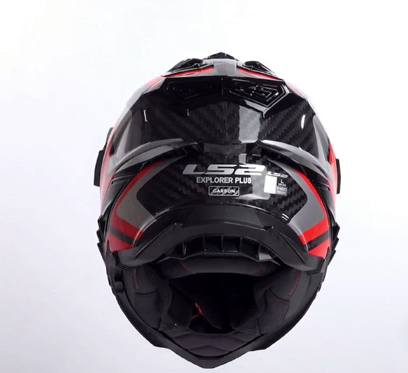 Buy LS2 MX701 Explorer Carbon Frontier II Helmet Online in India – superbikestore