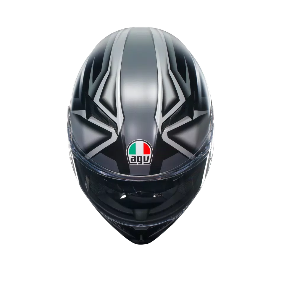 Buy AGV K3 Compound Matt Black/Grey Helmet Online in India – superbikestore