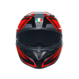 AGV K3 Compound Black/Red Helmet