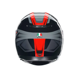 AGV K3 Compound Black/Red Helmet
