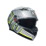 AGV K3 Fortify Grey/Black/Yellow Fluo Helmet