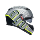 AGV K3 Fortify Grey/Black/Yellow Fluo Helmet