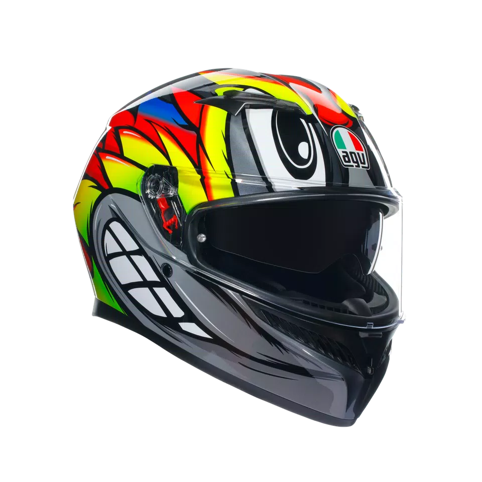 agv k3 online india Buy AGV K3 Birdy 2.0 Grey/Yellow/Red Helmet Online in India – superbikestore