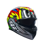 AGV K3 Birdy 2.0 Grey/Yellow/Red Helmet