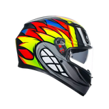 AGV K3 Birdy 2.0 Grey/Yellow/Red Helmet