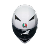 AGV K3 Mono Seta White Helmet