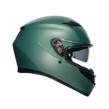 AGV K3 Mono Matt Salvia Green Helmet