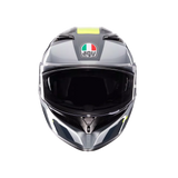 AGV K3 Shade Grey/Yellow Fluo Helmet