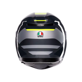 AGV K3 Shade Grey/Yellow Fluo Helmet