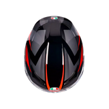 AGV K3 Striga Black/Grey/Red Helmet