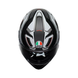 AGV K3 Rivia Matt Black/White Helmet
