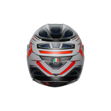 AGV K3 Space Matt White/Red Fluo Helmet