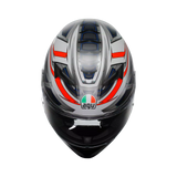 AGV K3 Space Matt White/Red Fluo Helmet