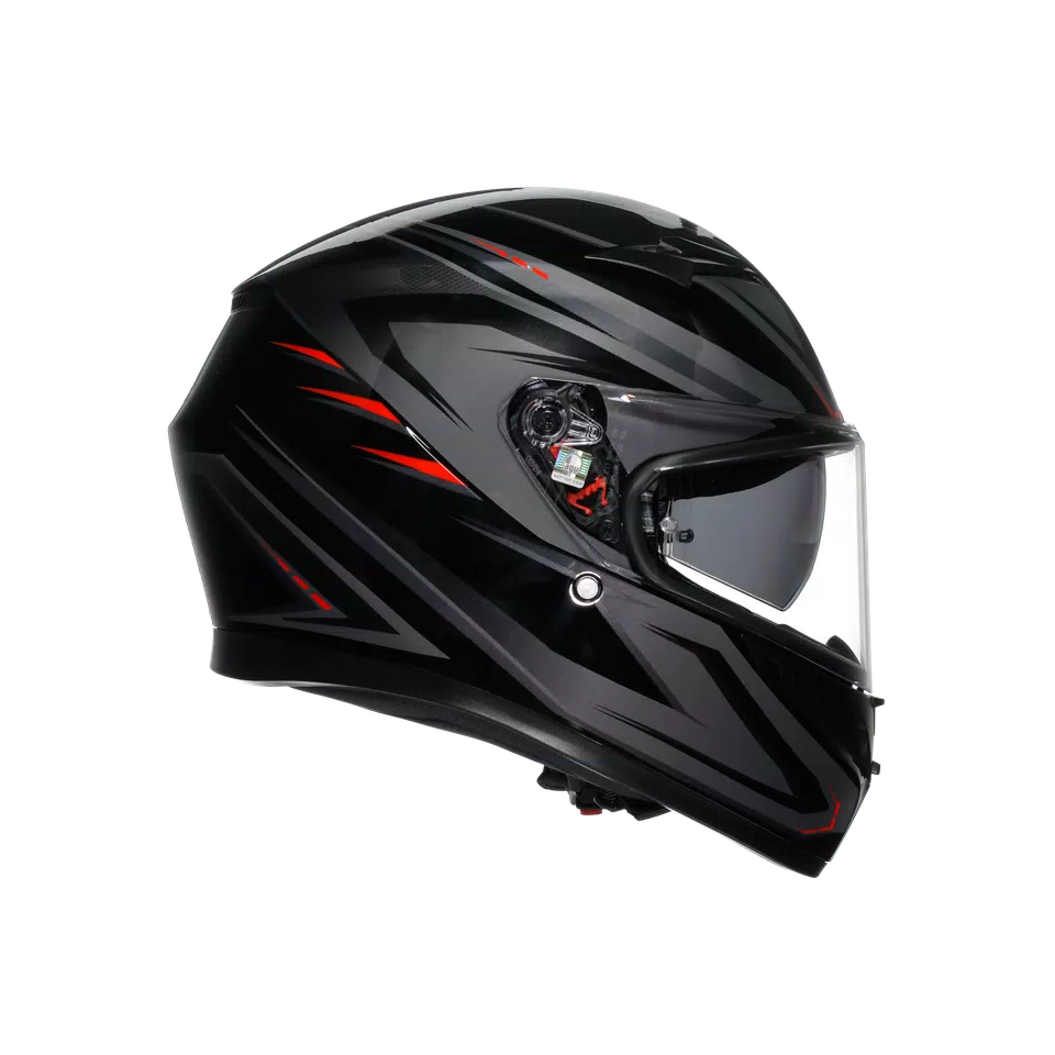 Buy AGV K3 Syth Black/Red Helmet Online in India – superbikestore