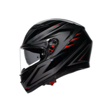 AGV K3 Syth Black/Red Helmet