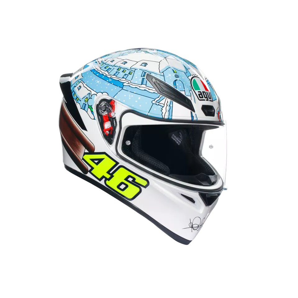 Buy AGV K1 S Rossi Winter Test 2017 Helmet Online in India – superbikestore