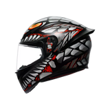 AGV K1 S Lyzard Matt Black/Grey/Red Helmet