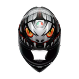 AGV K1 S Lyzard Matt Black/Grey/Red Helmet