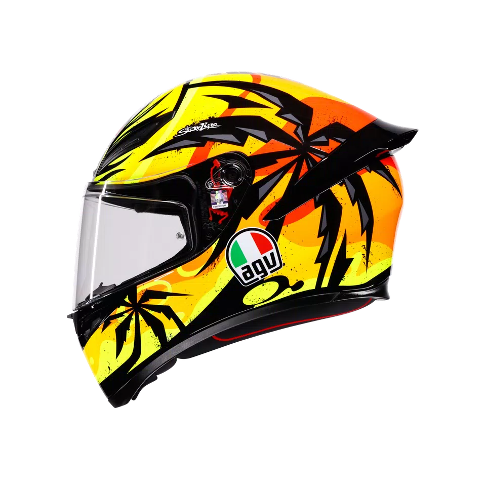 Buy AGV K1 S Tropicrush Black/Orange Helmet Online in India – superbikestore