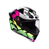 AGV K1 S Punkpulse Black/Purple/Lime Helmet