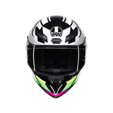 AGV K1 S Punkpulse Black/Purple/Lime Helmet