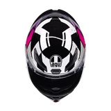 AGV K1 S Punkpulse Black/Purple/Lime Helmet