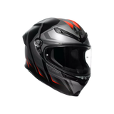 AGV K6 S Karve Matt Black/Grey/Red Helmet