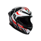 AGV K6 S Karve Matt Black/White/Red Helmet