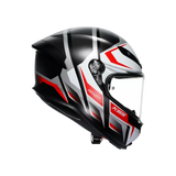 AGV K6 S Karve Matt Black/White/Red Helmet