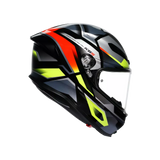 AGV K6 S Erazer Black/Red/Yellow Fluo Helmet