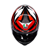 AGV K6 S Braven Black/Red/White Helmet