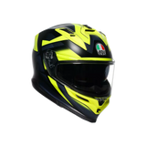 AGV K7 MPLK Glimpse Matt Black/White Helmet